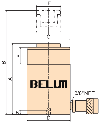 Hollow Plunger Cylinders